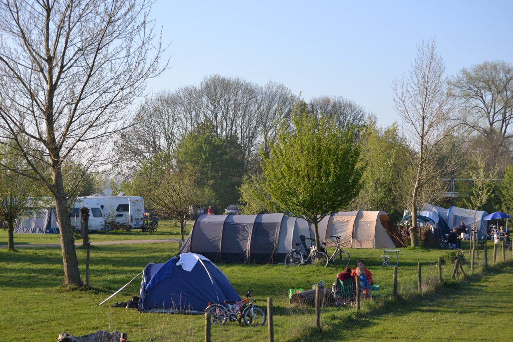 Natuur camping terrein